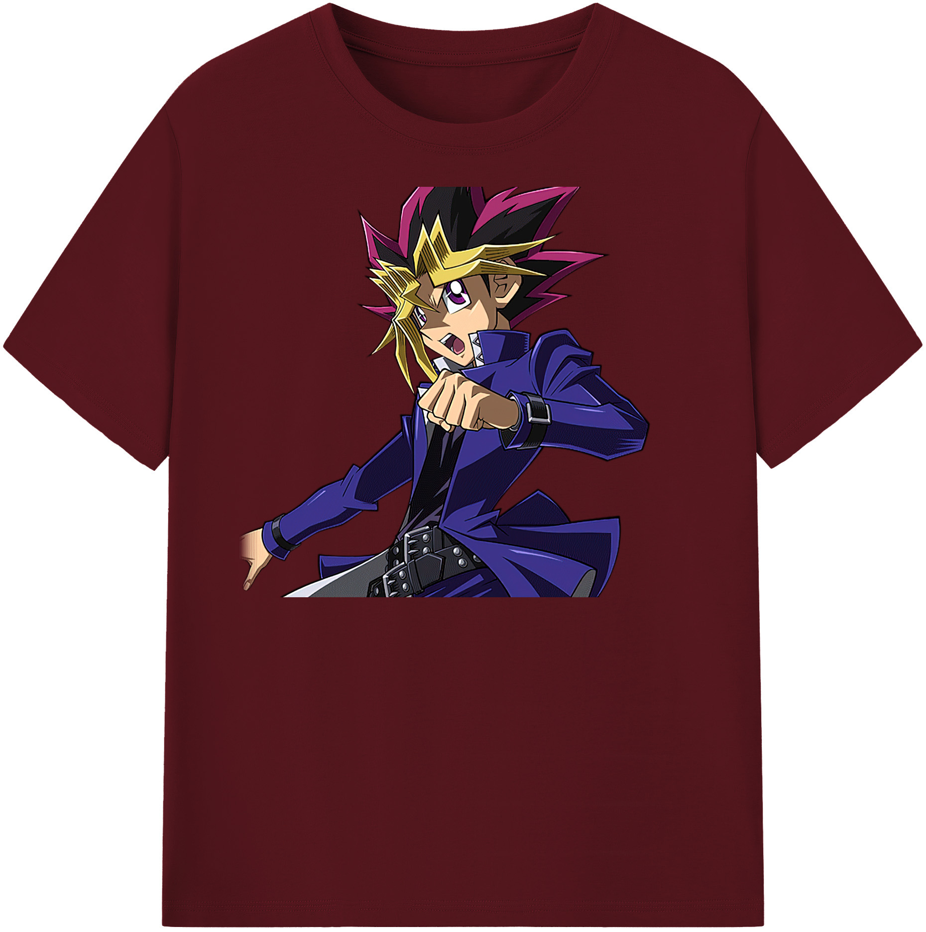 （画像用） 遊☆戯☆王 Yu-Gi-Oh! 綿100％半袖Tシャツ（フロントプリント）